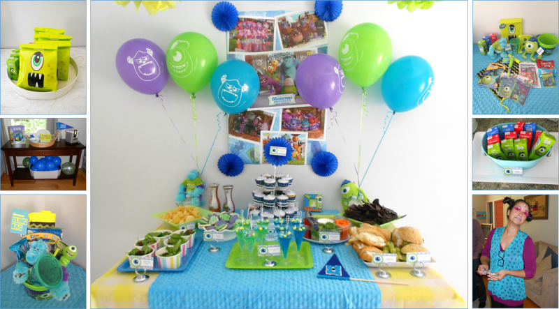 Inspiration Senses - Monsters University First Time Preschool Party