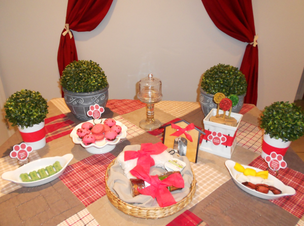 Inspiration Senses - Paw-py Birthday - Decorated Table