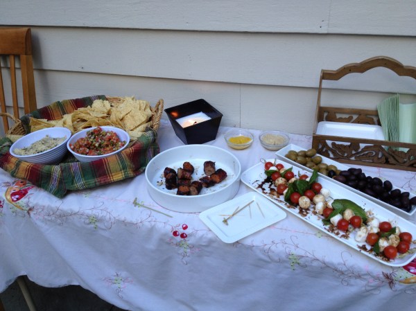 Inspiration Senses - End of Summer BBQ - Appetizer Station