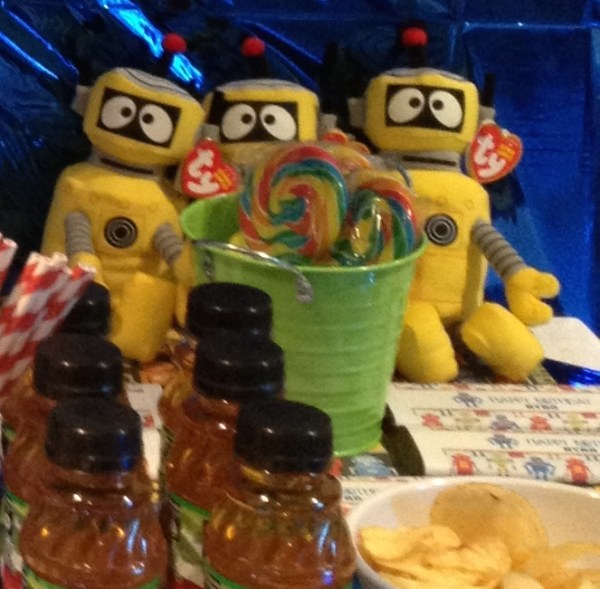 Inspiration Senses - Robot Birthday