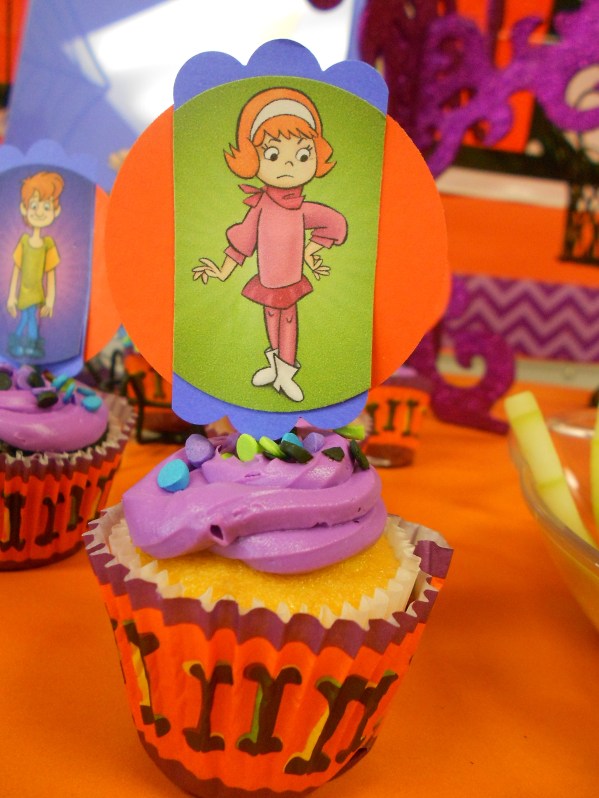 Scooby Doo Halloween Party Cupcake