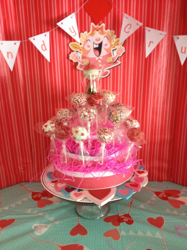 Inspiration Senses - Valentine Candy Crush - Cake Pops