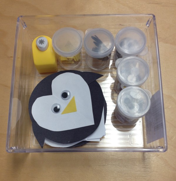 Inspiration Senses - Valentine Candy Crush - Penguin craft